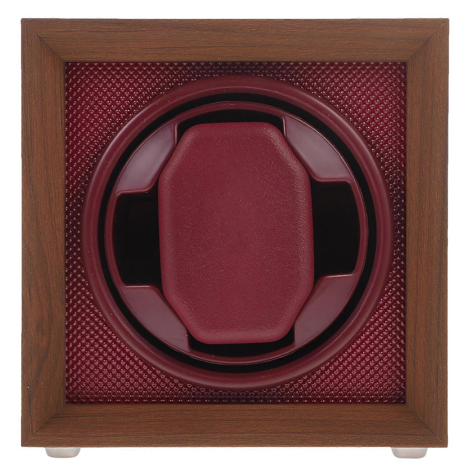 Vintage Watch Case Automatic Watch Winder With Watches Storage For Collector Brown 1Pack