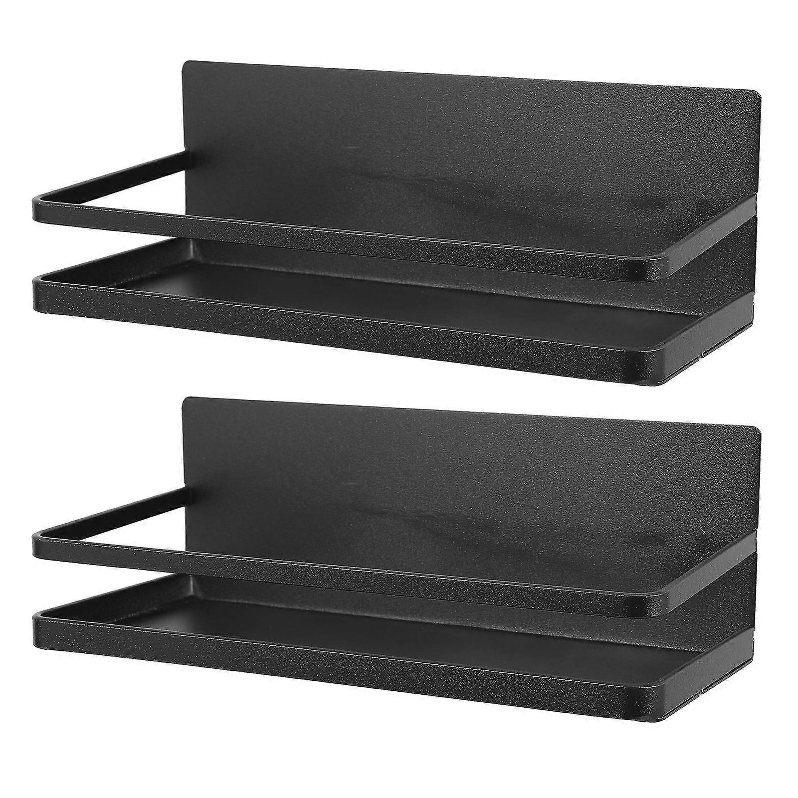 Magnetic Wall Organizer Rack for Kitchen Storage Use 2Pcs Holder