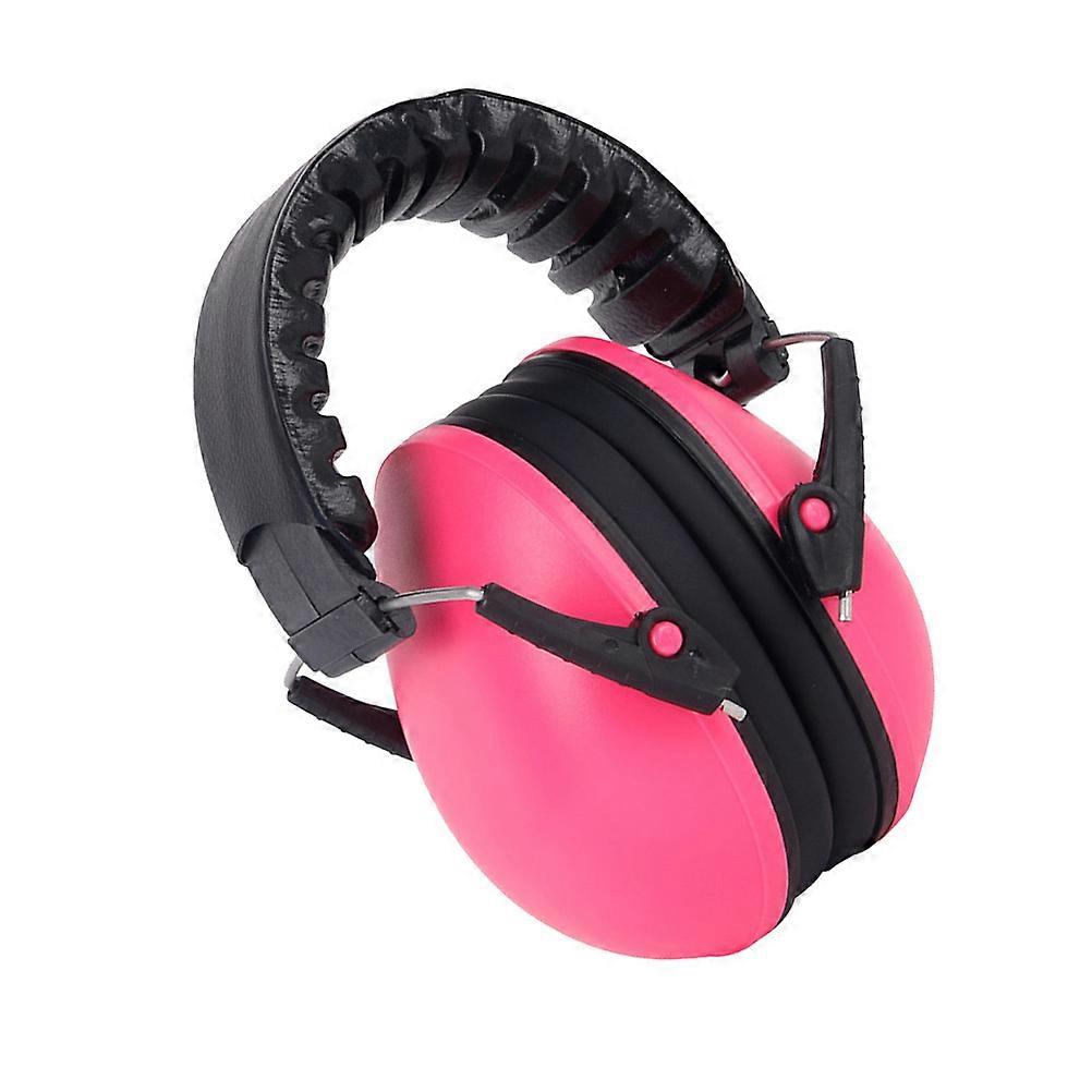 Soundproof Earmuffs For Children Sleeping Earmuff Designed For Baby Ear Protection Rosy Color 1Pack