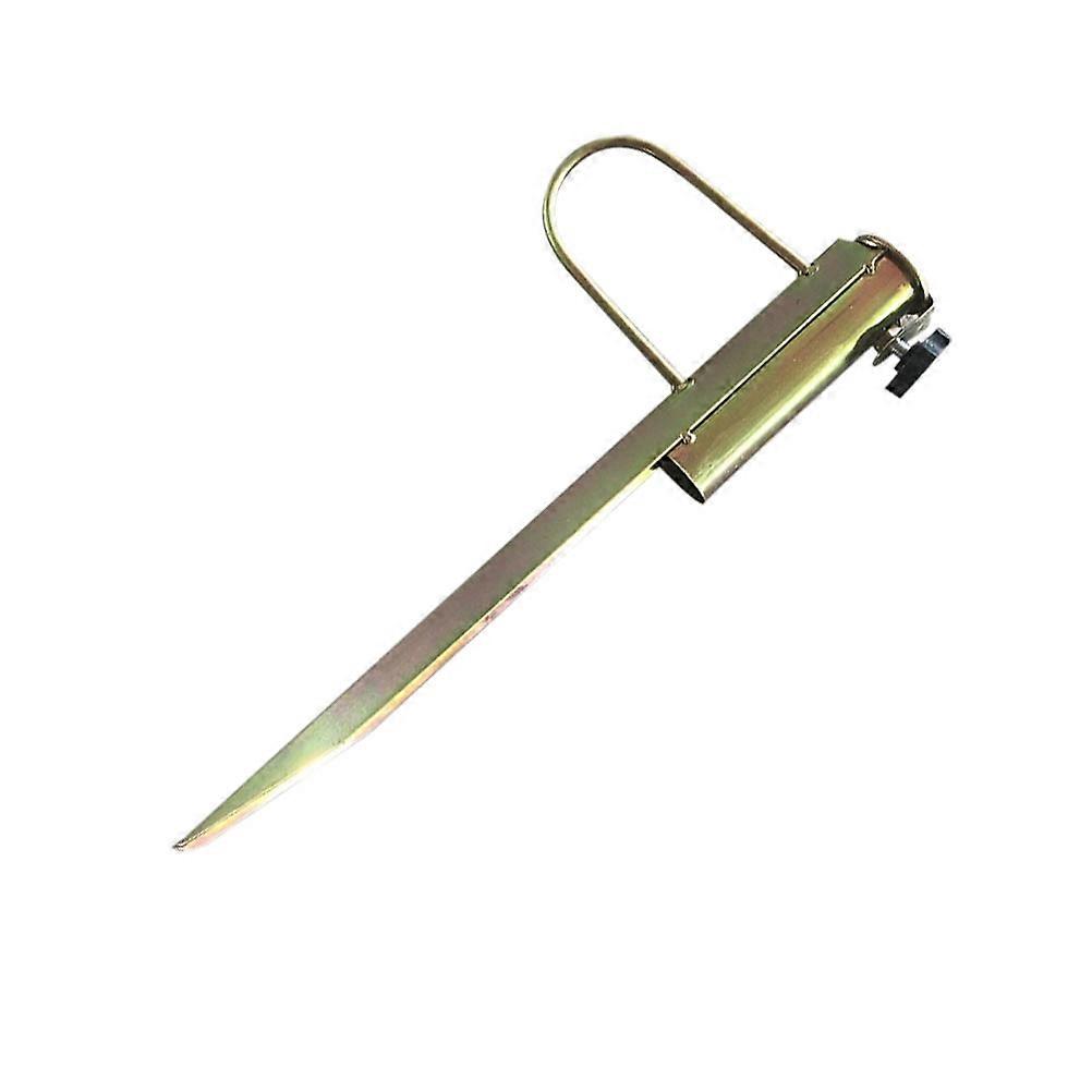 Galvanized Umbrella Anchor Stake for Beach or Garden Lightweight Ground Holder for Umbrella Poles
