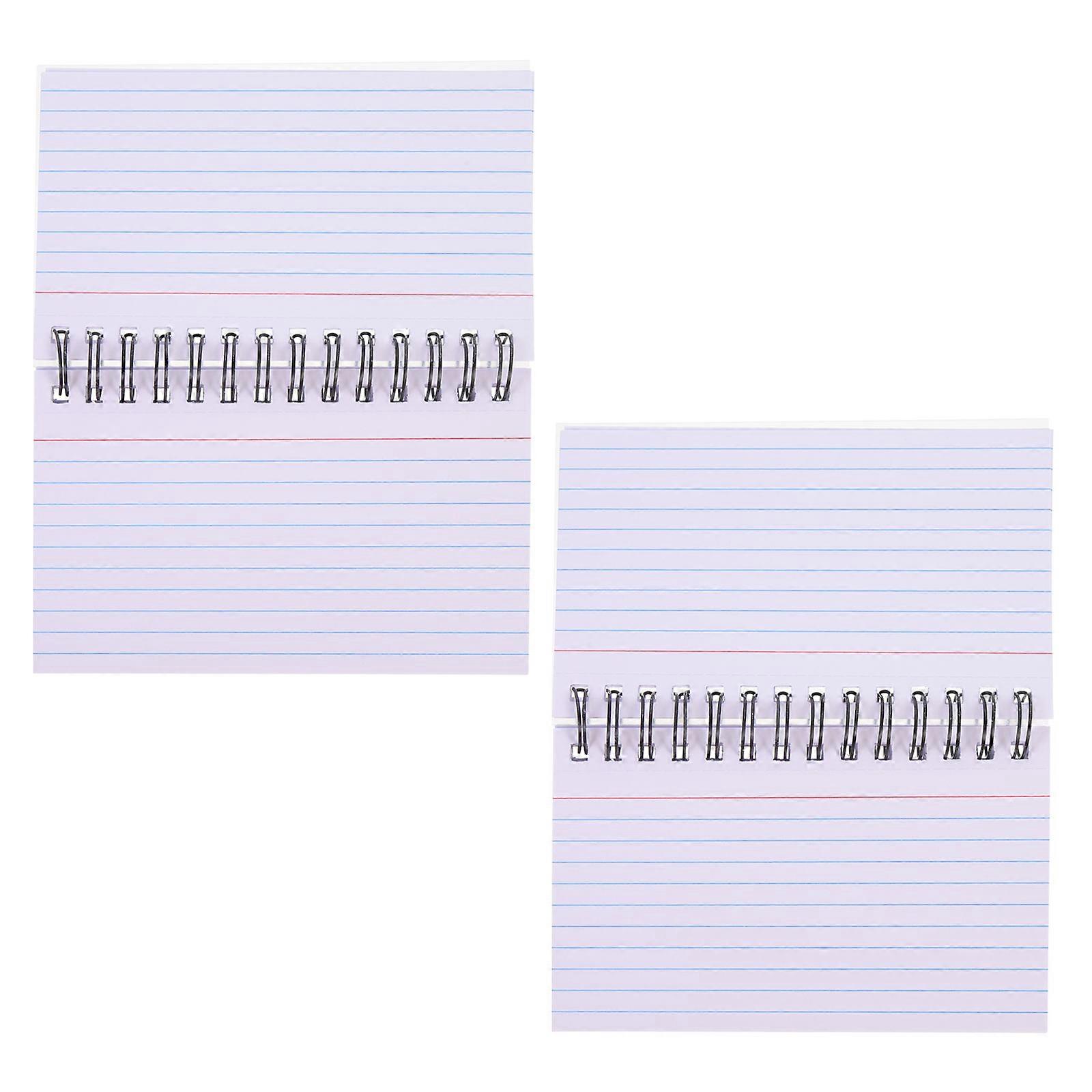 Small Memo Pads 2Pcs Household Writing Notepads Perfect For Planning And Note Taking In Assorted Colors