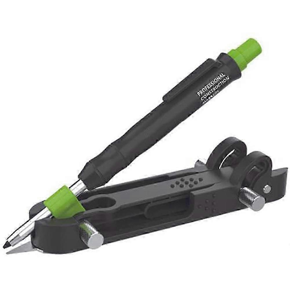 Multi-Function Construction Pencil - Woodworking Scribing Tool for DIY & Measuring