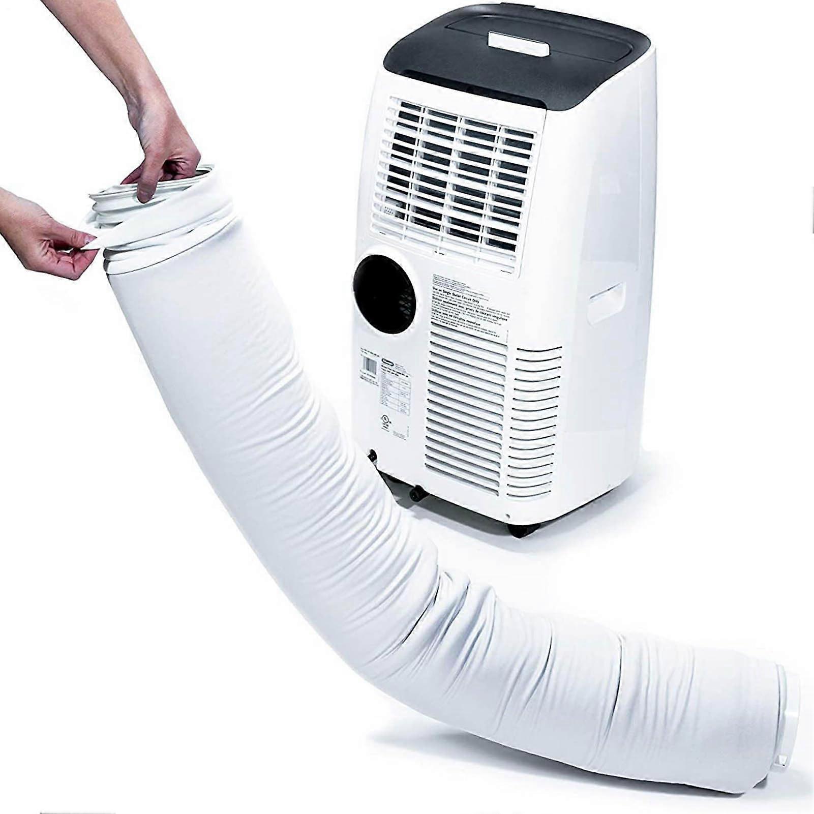 Portable Air Conditioning Hose Cover - Insulating Exhaust Hose Protector for 15 cm Hoses in Garage, Home, and Hotel
