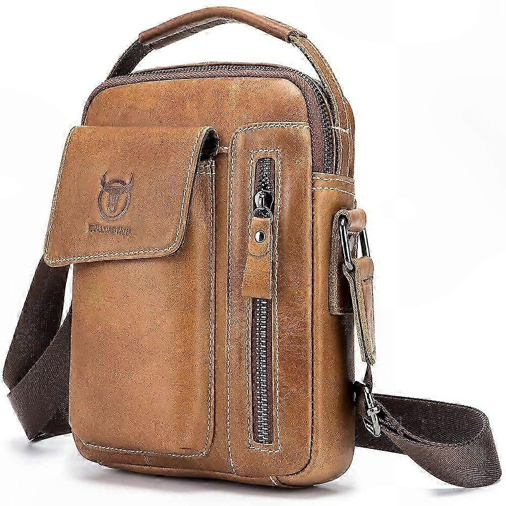 Petit sac à bandoulière avec plusieurs compartiments et sangle réglable, design élégant pour un usage quotidien