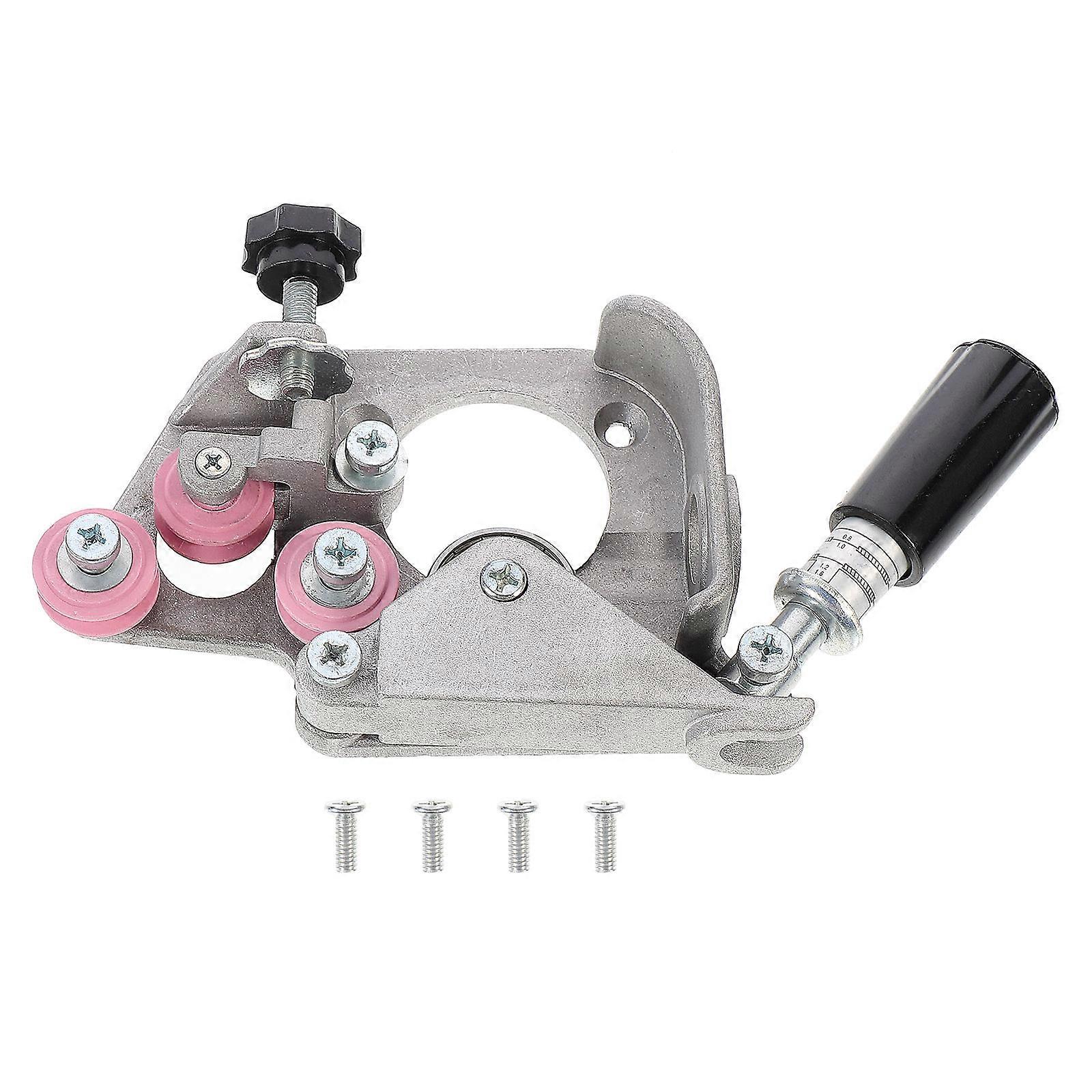 Pulley Block Aluminum Bracket Wire Feed Wheel For 1Pack