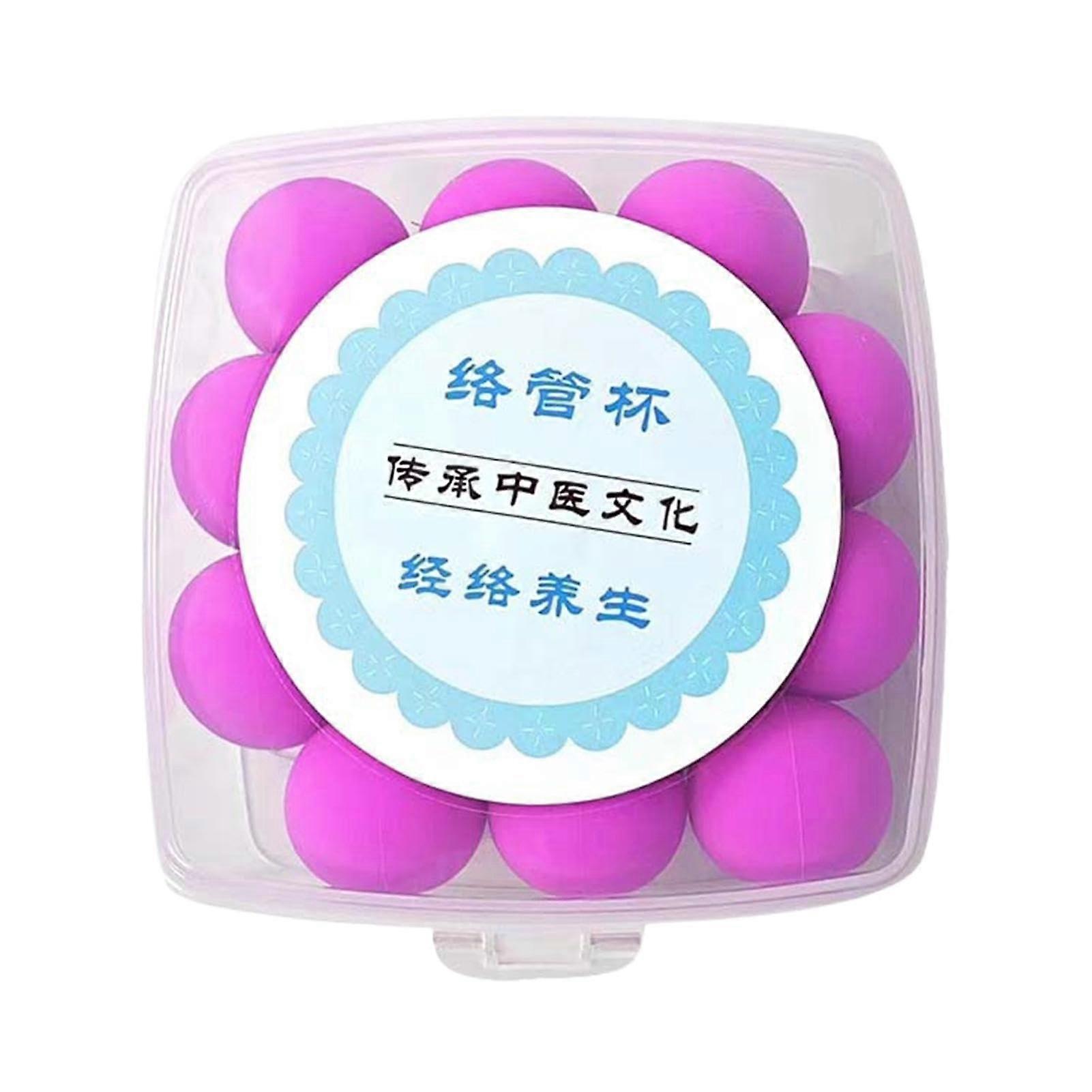 Body Cupping Set Multi Size Silicone Cupping Cups For Massage With Vacuum Suction Professional Studio Use