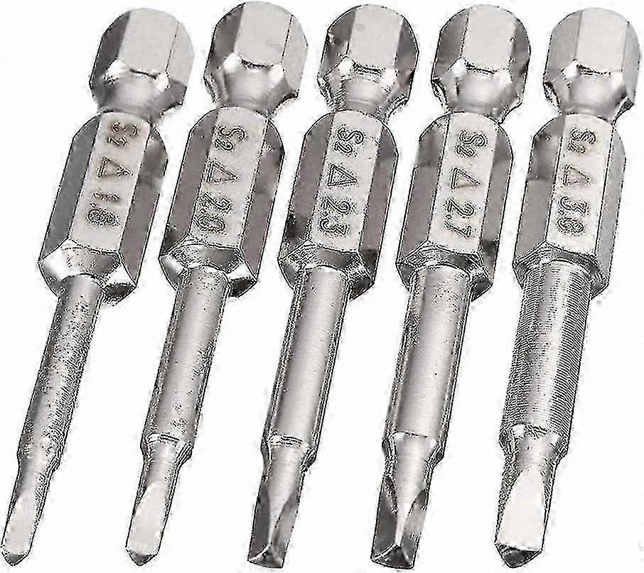 Triangular Magnetic Screwdriver Bits, 50mm S2 Steel Durable Precision Tool