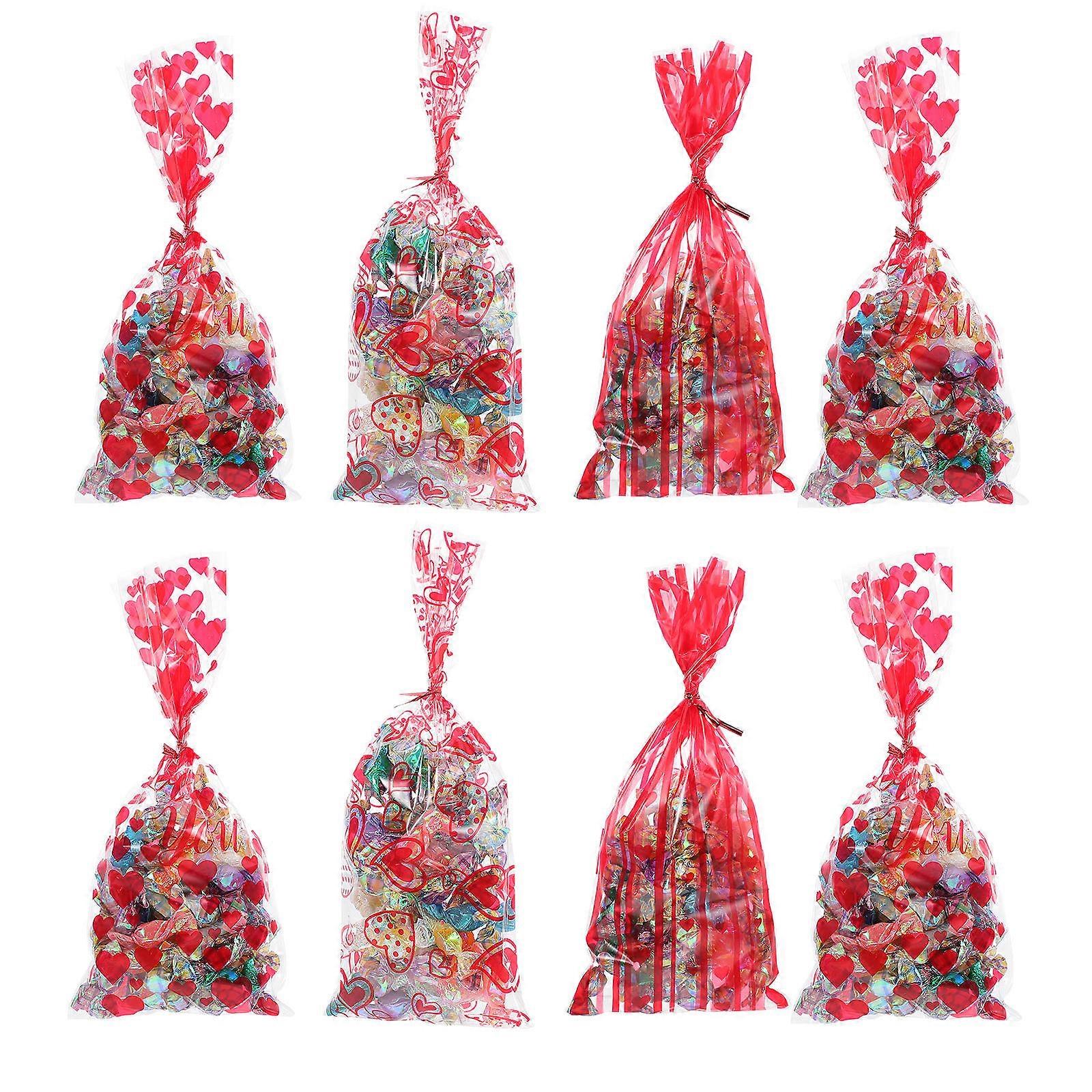 Valentine's Day Candy Bag Creative Gift Bag for Storage Use 100Pcs