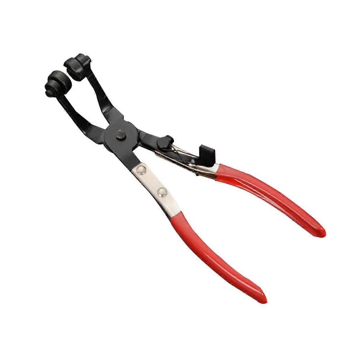 Bending Pliers for Pipe Bundles, Angled Flexible Pliers for Hose and Spring Band Clamp Removal, Car Tool