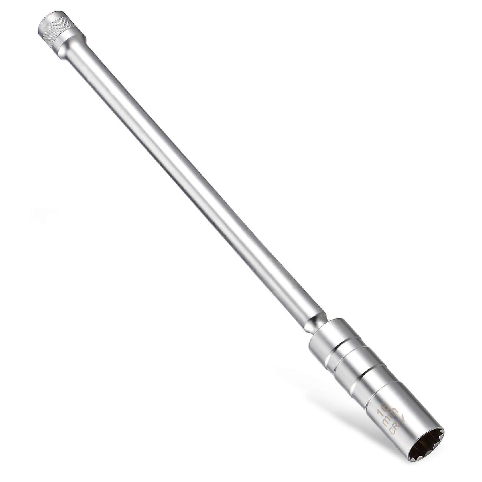 Spark Plug Socket Magnetic Swivel Tool - Chrome Vanadium Steel, 3/8 Inch Drive, Precision Grip for Smooth Installation