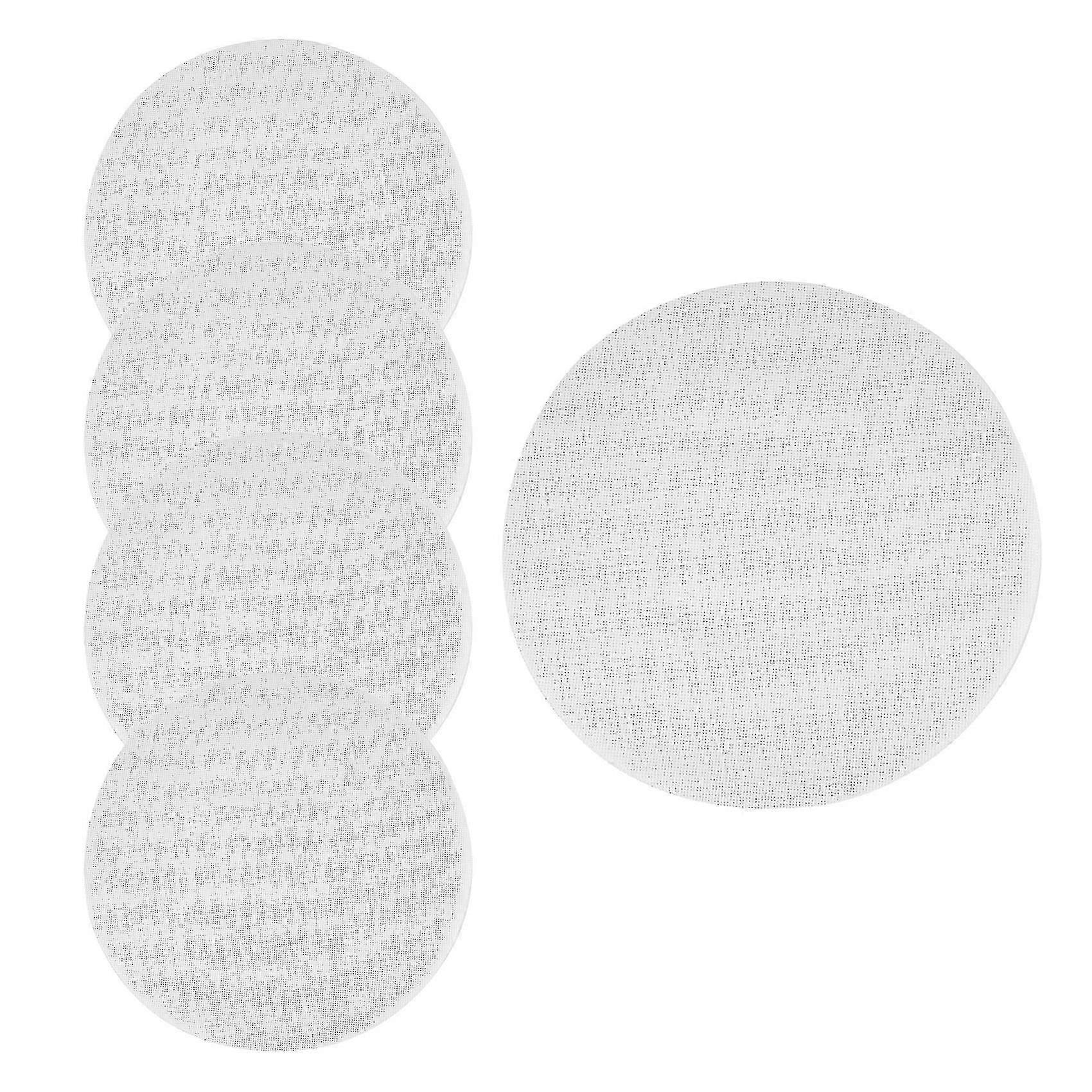 5 Pcs Silicone Steamer Mesh Mats, Reusable Non-Stick Round Steamer Pad, Steamed Buns Baking Pastry
