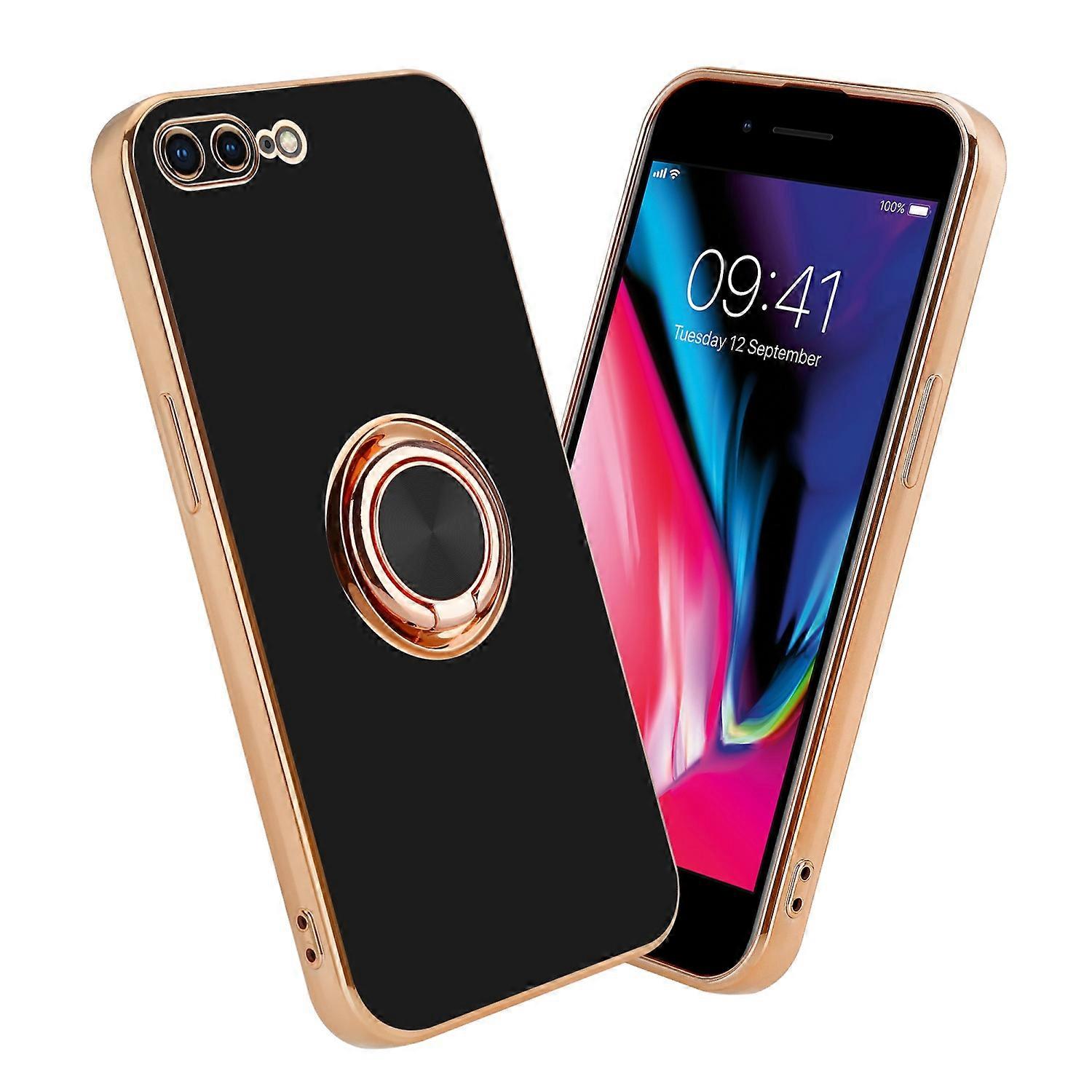 iPhone 7 PLUS / 7S PLUS / 8 PLUS Case TPU Protective Case - with Camera Protector and Ring