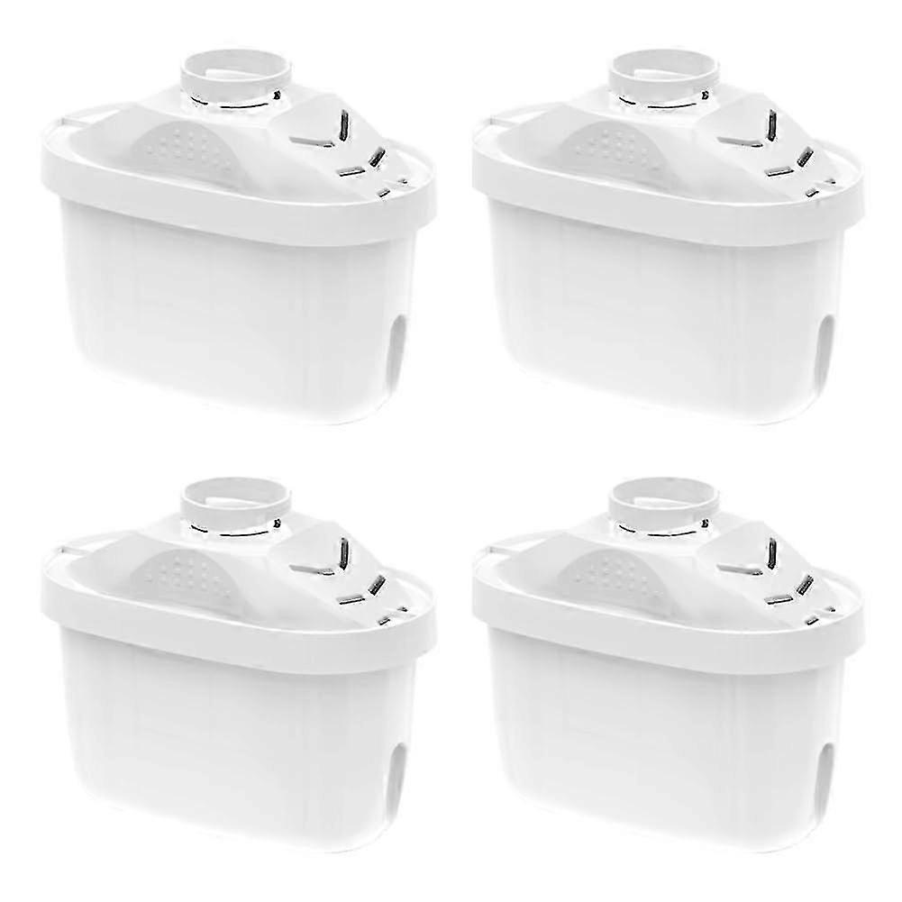 4 Pack Universal Replacement Water Filter Cartridges for Kitchen Faucets and Sinks