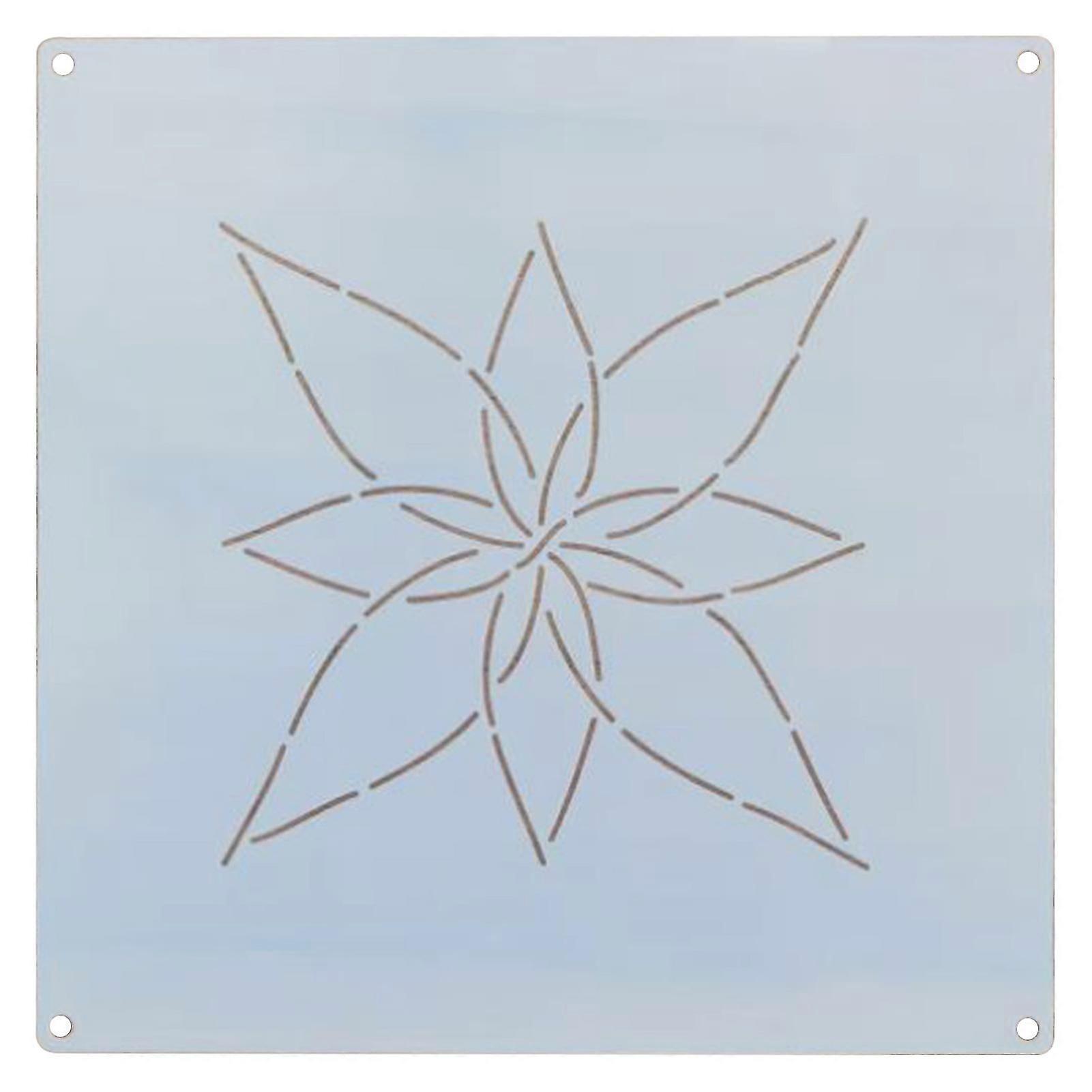 Quilting Tracing Template for Fabric Embroidery Patchworks Sewing Craft Templates for DIY Craft