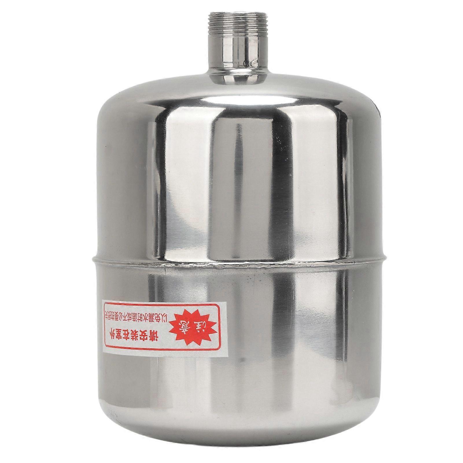 Pressure Tank Stainless Steel 2L Leakage Free Heavy Duty Accessory Part for Water Pump