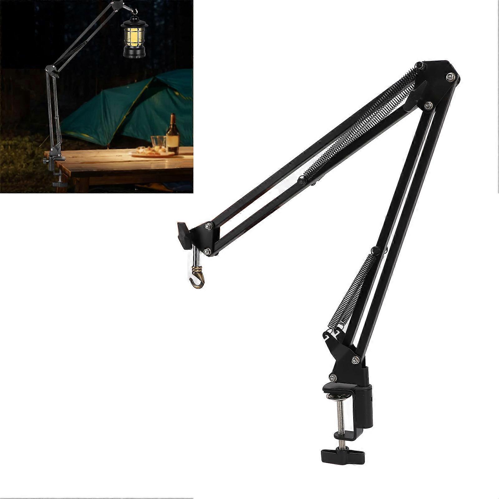 מעמד פנס קמפינג מסגסוגת אלומיניום מתקפל זווית מתכווננת