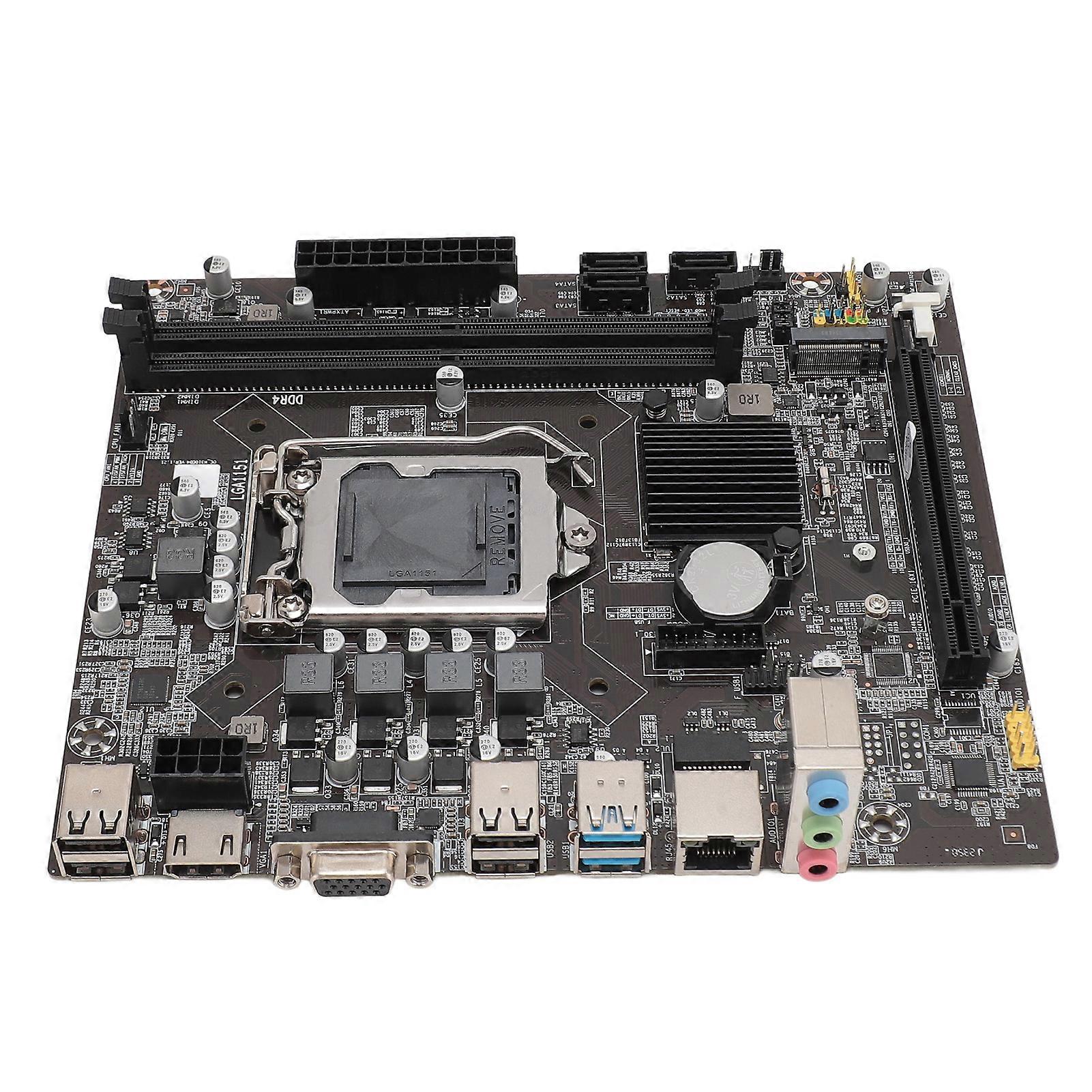 H310 M ATX Motherboard 195x170mm with 8GB DDR4 2133MHz RAM