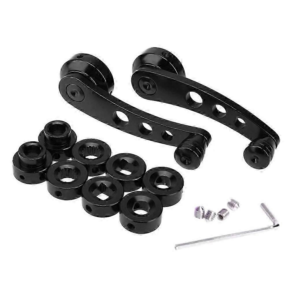 Window Crank Handles Car Auto Interior Window Crank Handle Set-Professional 2pcs