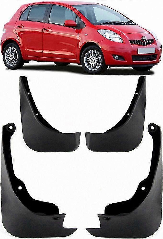Custom Molded Mud Flaps for 2006-2011 Yaris Vitz Hatchback - Durable Protection Fit