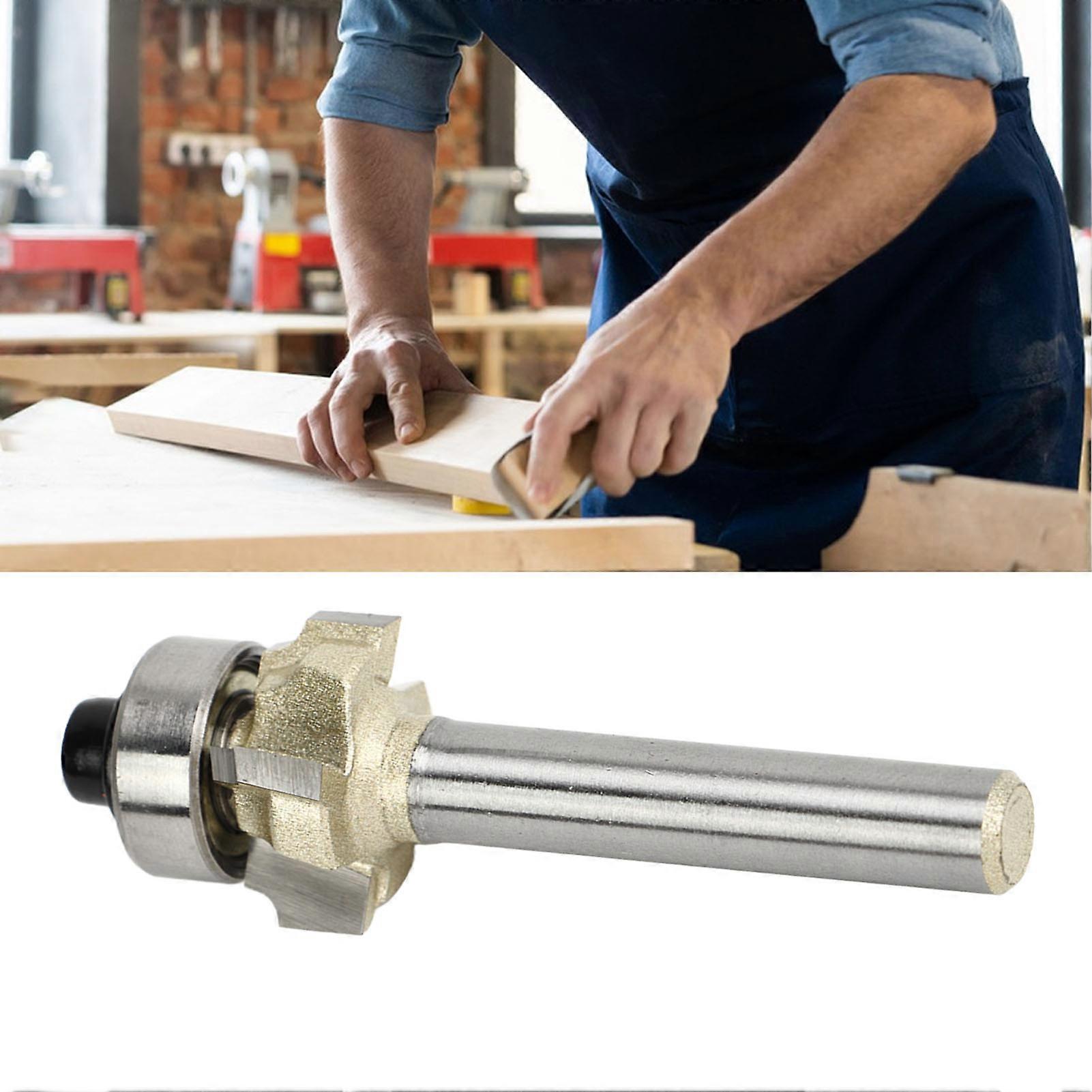 4 Flute 1/4in Shank Round Over Router Bit R1 Milling Cutter