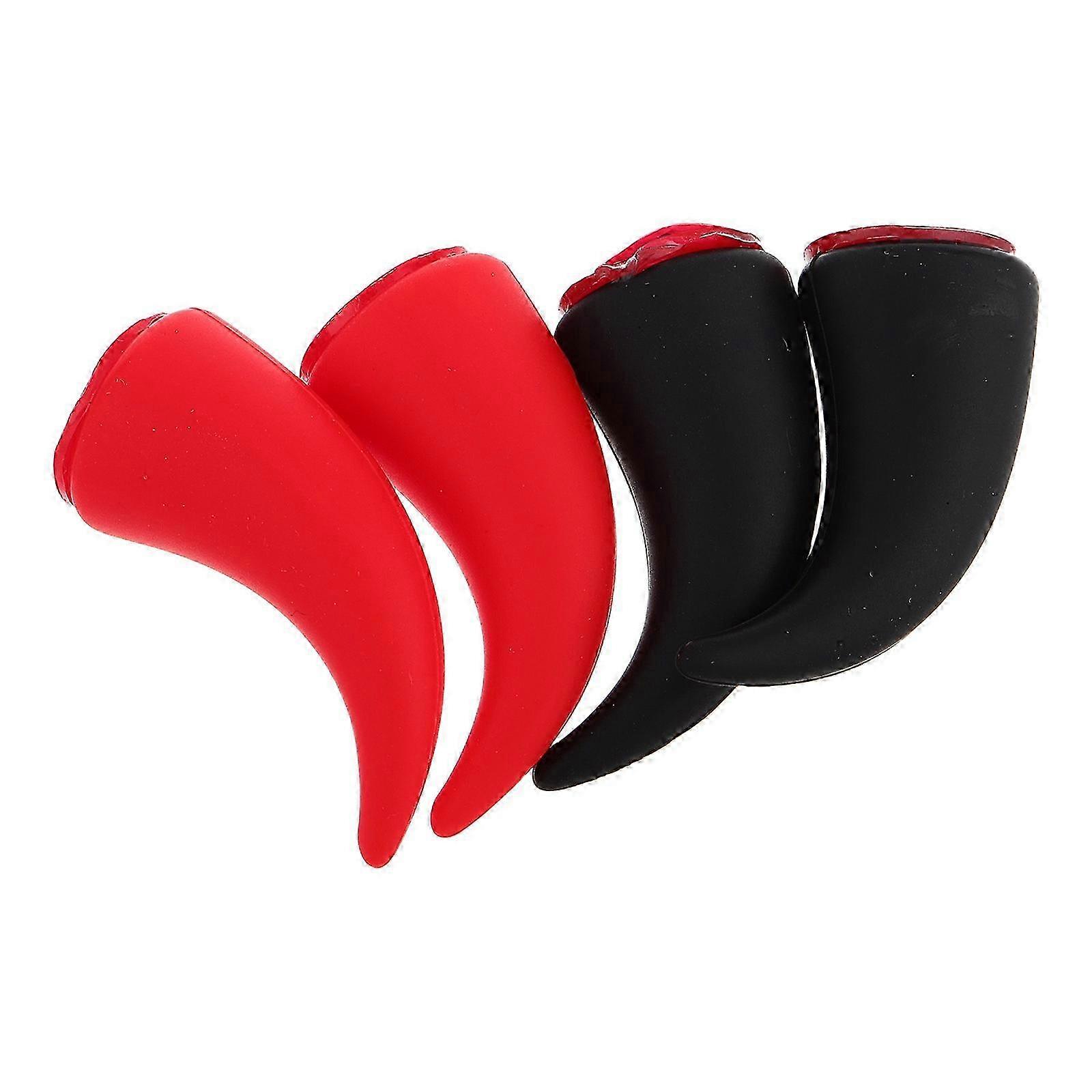 4PCS Motorcycle Turn Signal Stickers, Collision Buffer Protectors, Self Adhesive Durable Stylish Accessories for Bike Decoration