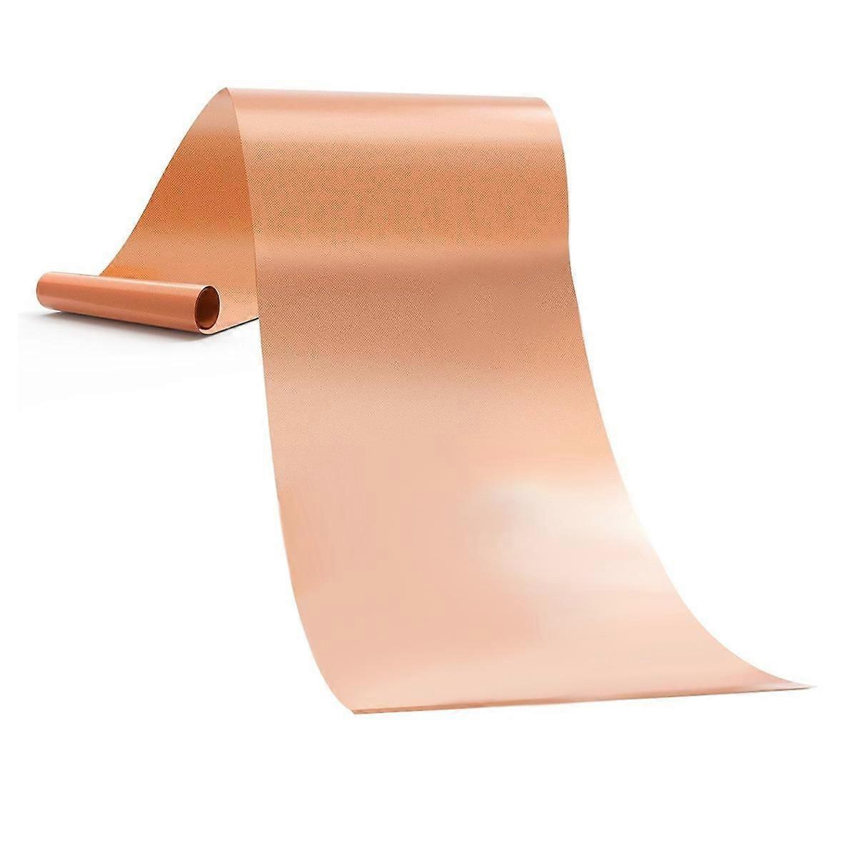 78 Inch Roll Copper Oven Liners for Bottom of Oven and PFOA Free, Thick Heavy Duty Non Stick Oven M