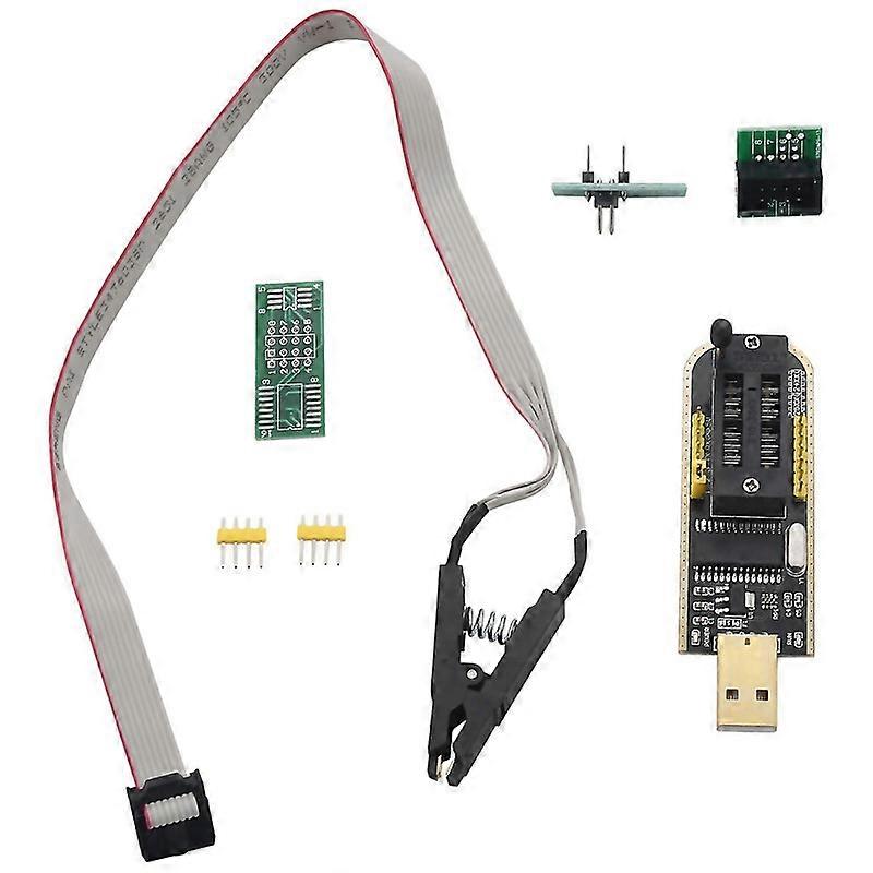 For Sop8 Soic8 Test Clip For Eeprom 25cxx 24cxx With Ch341a 24 25 Series Eeprom Flash Bios Usb Progr
