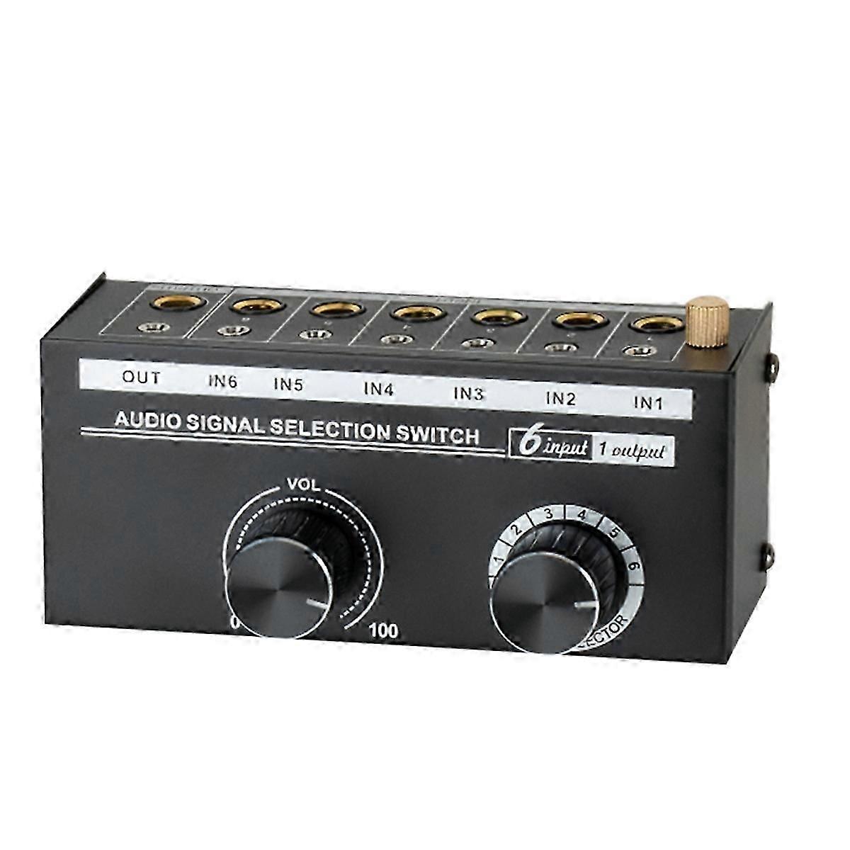 Audio Switcher Selector with Volume Control