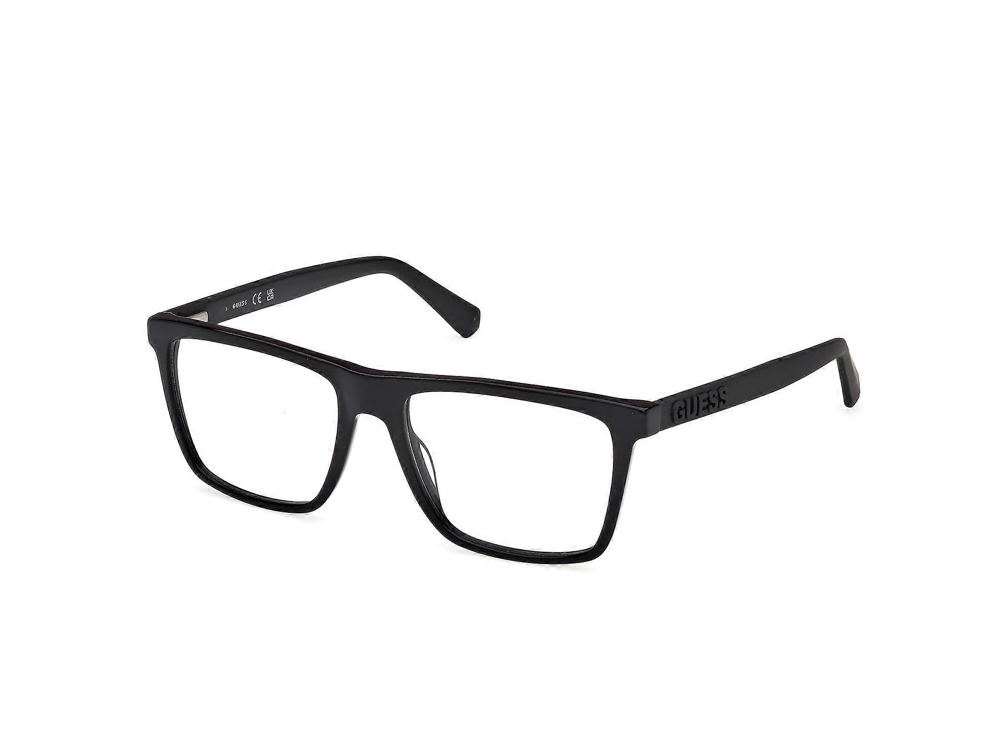Eyewear Frames Guess GU50186 001 shiny black 55/17/145 MAN