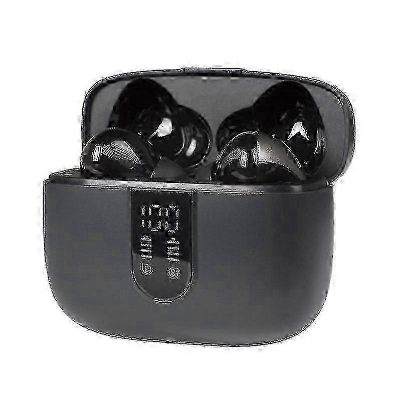 Trådløse Bluetooth Høretelefoner Stereo Headset - Sort Farve