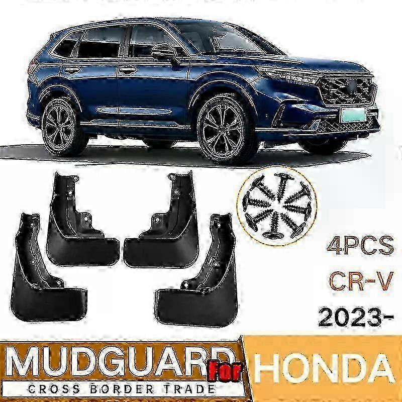 Front and Rear Mud Flaps for Honda CRV/CR-V Models from 2007 to 2023 - Car Styling Accessories