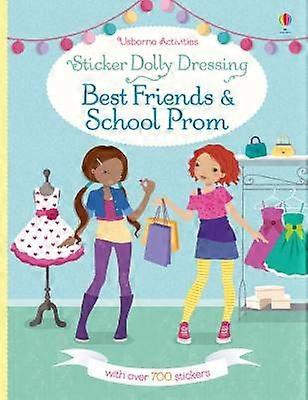 Sticker Dolly Dressing Best Friends and School Prom