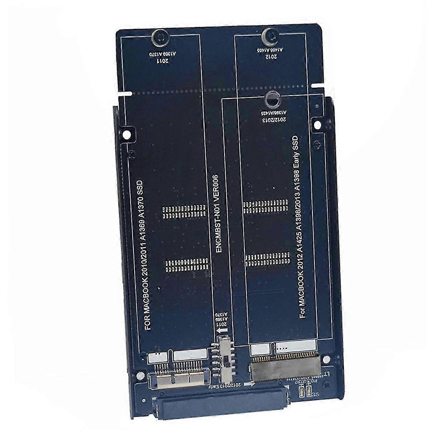 M2 SSD to SATA Converter for 2010 2011 A1369/1370 for 2012 1425/1398/1466/1465 M.2 SSD Adapter