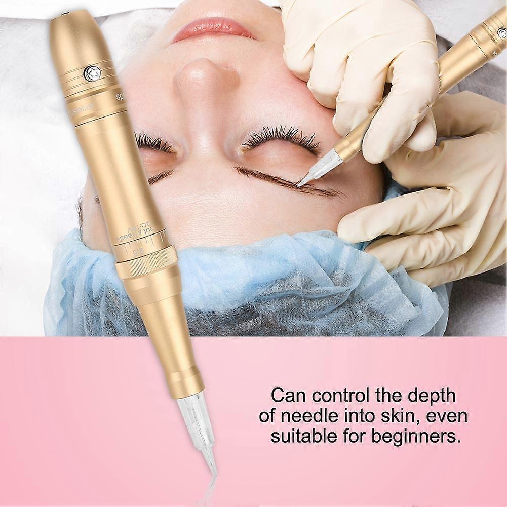Multifunctional Electric Permanent Makeup Machine Tattoo Pen 14cm