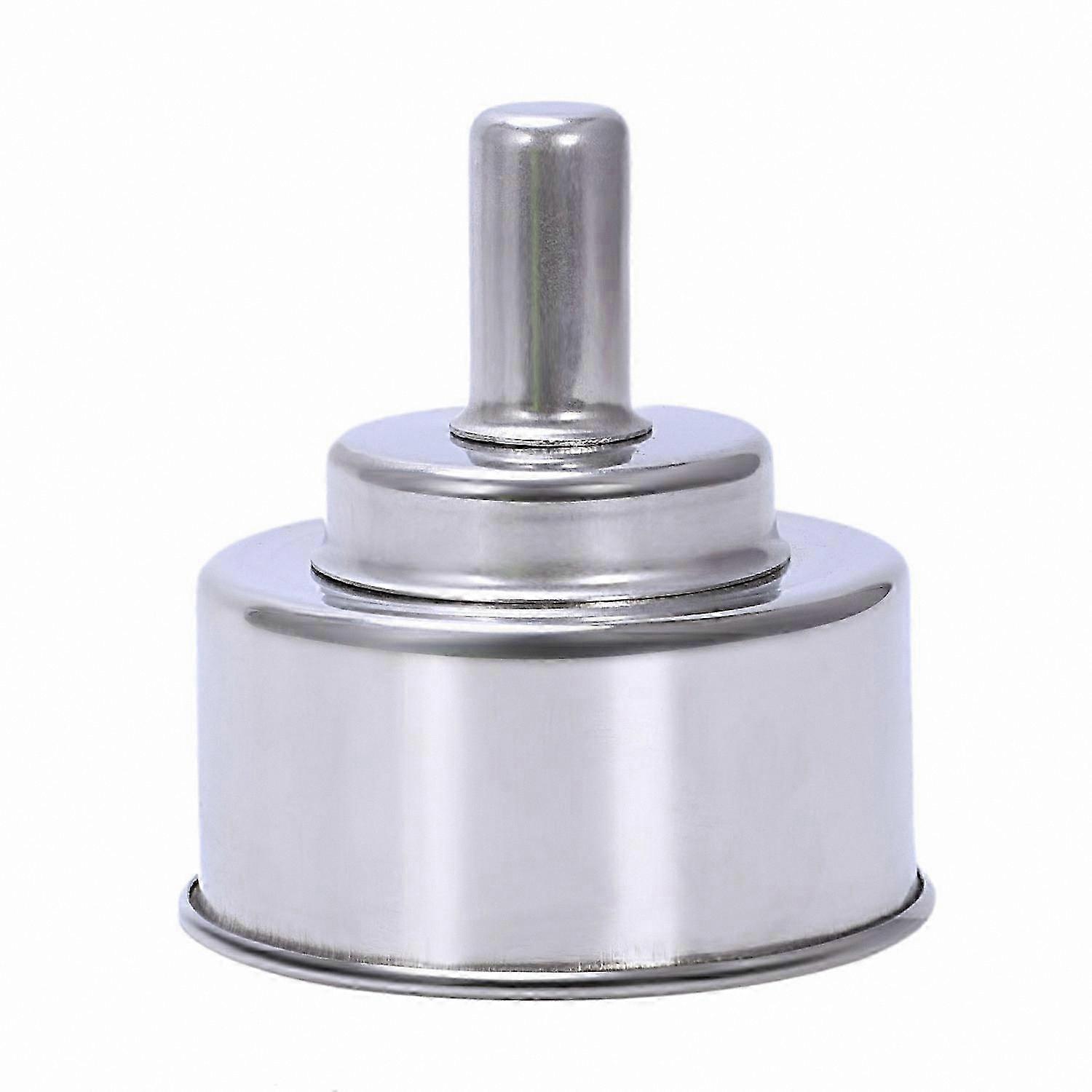 Stainless Steel Alcohol Burner with 200ml Capacity for Lab Use