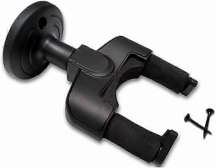 Guitar Wall Hanger, Manual Lock Design, Wall-Mount Display Rack 2025