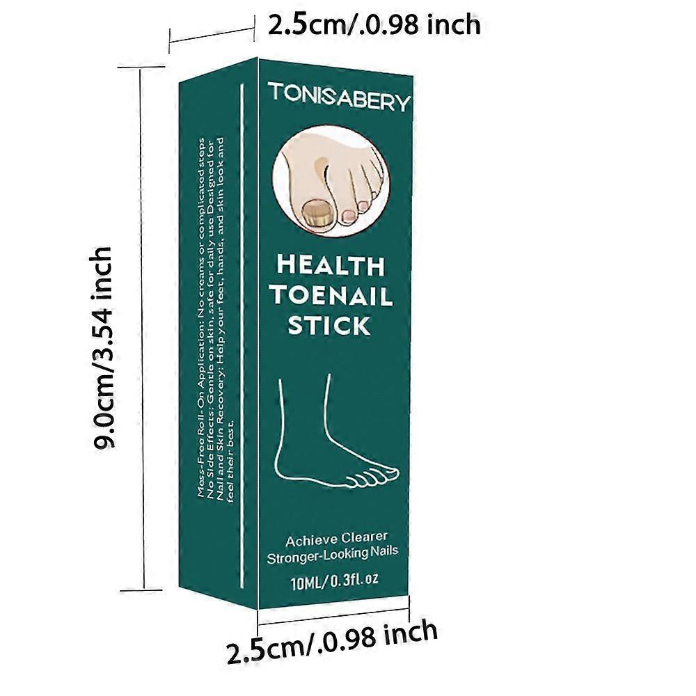 Health Toenail Stick I Natural Solution for Healthy Nails I Suitable For Foot, Toe, and Fingernail I For Brittle Toenails 10ml