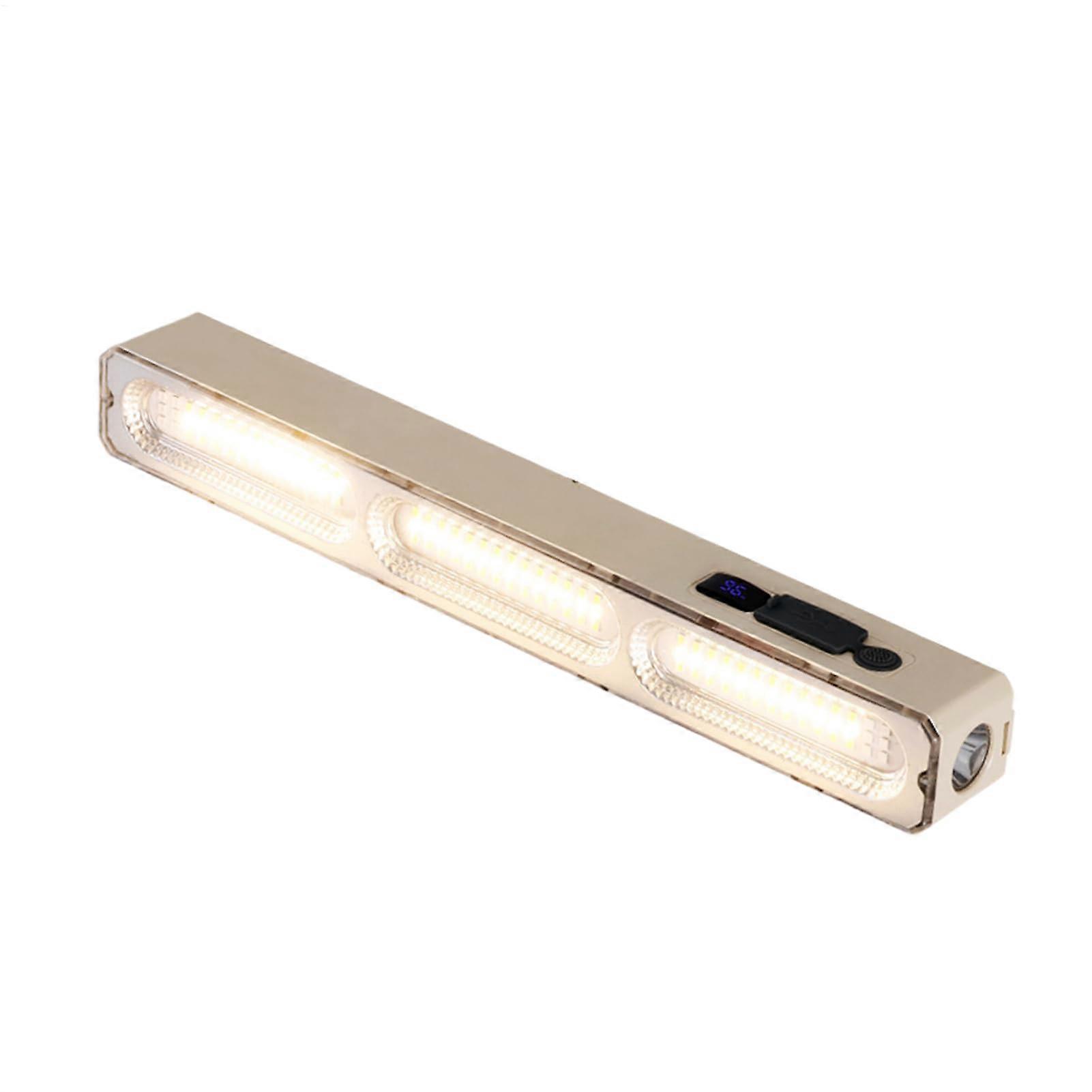 Magnetic Rechargeable Work Light, WideAngle LED Lamp With Strong Adhesion For Drawers, Vehicles, Bathrooms And Hallways