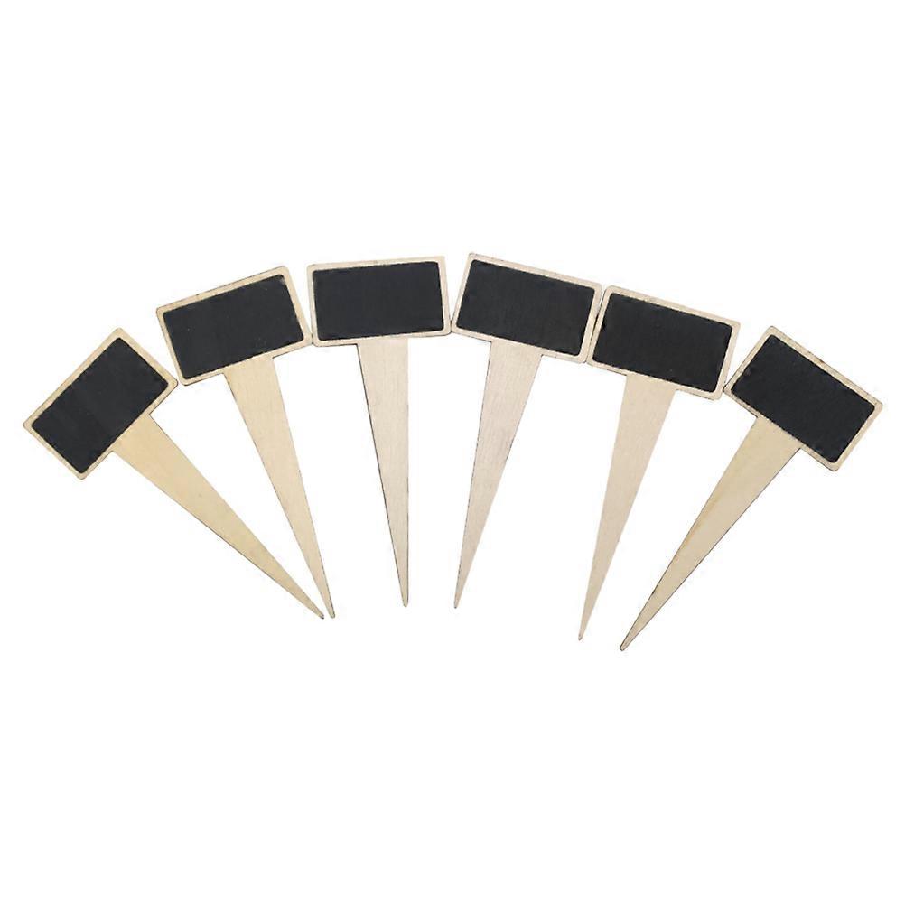 Wooden Chalkboard Picks for Home Message Board 18Pcs Set