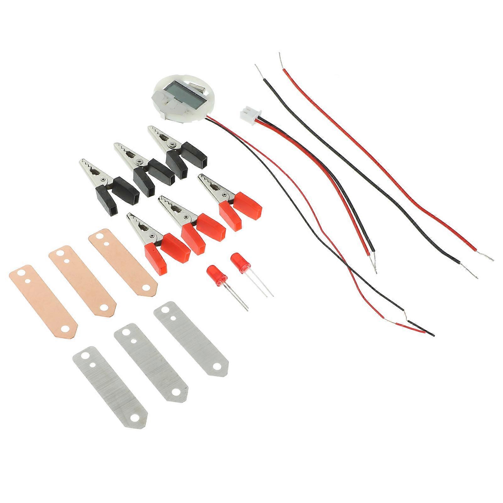 Fruit Battery Science Experiment DIY Fruit Battery Kit for Student 1Set