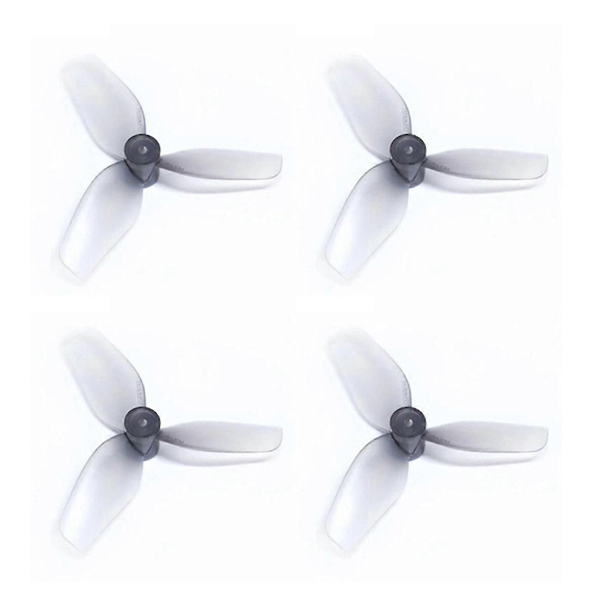 2Pairs 31mm 3-Blade PC Propeller Prop 1.0mm Shaft for Meteor65 Meteor65Pro Air65 Quadcopter