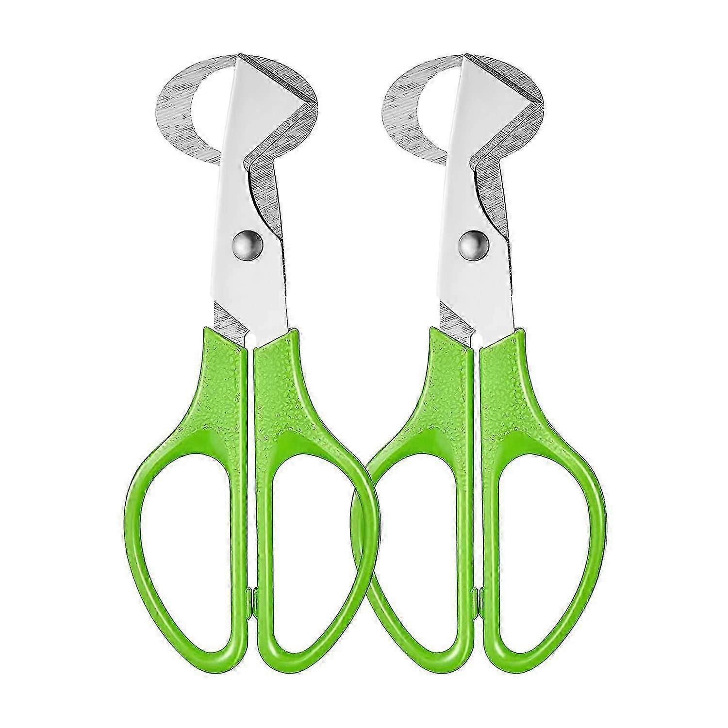 Quail Egg Scissors, 2 Pack Egg Shell Separator Cutting Scissors, Quail Egg Cutters, Egg Opener, Kitchen Tools