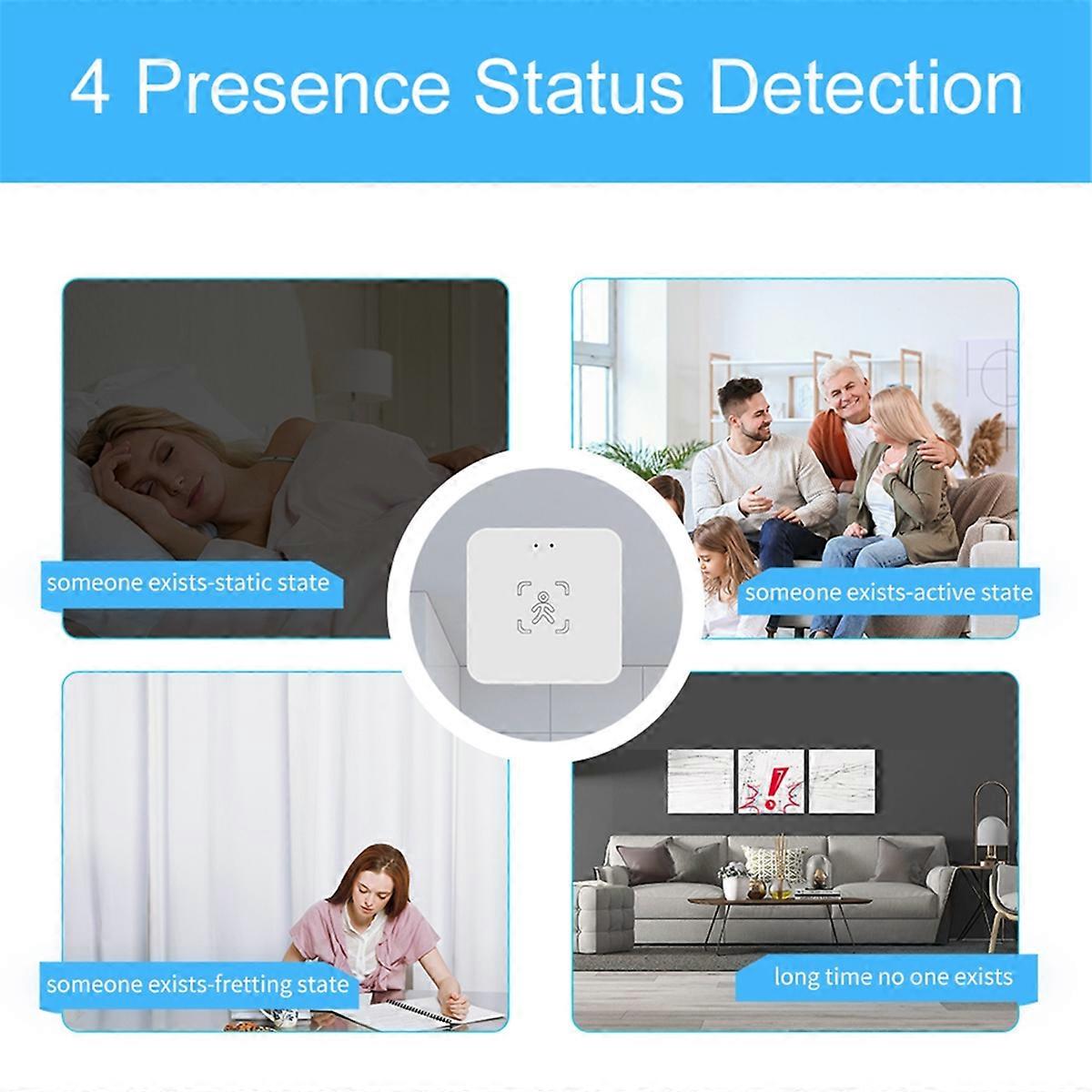 Tuya Zigbee 24G Human Presence Millimeter Wave Radar Sensor