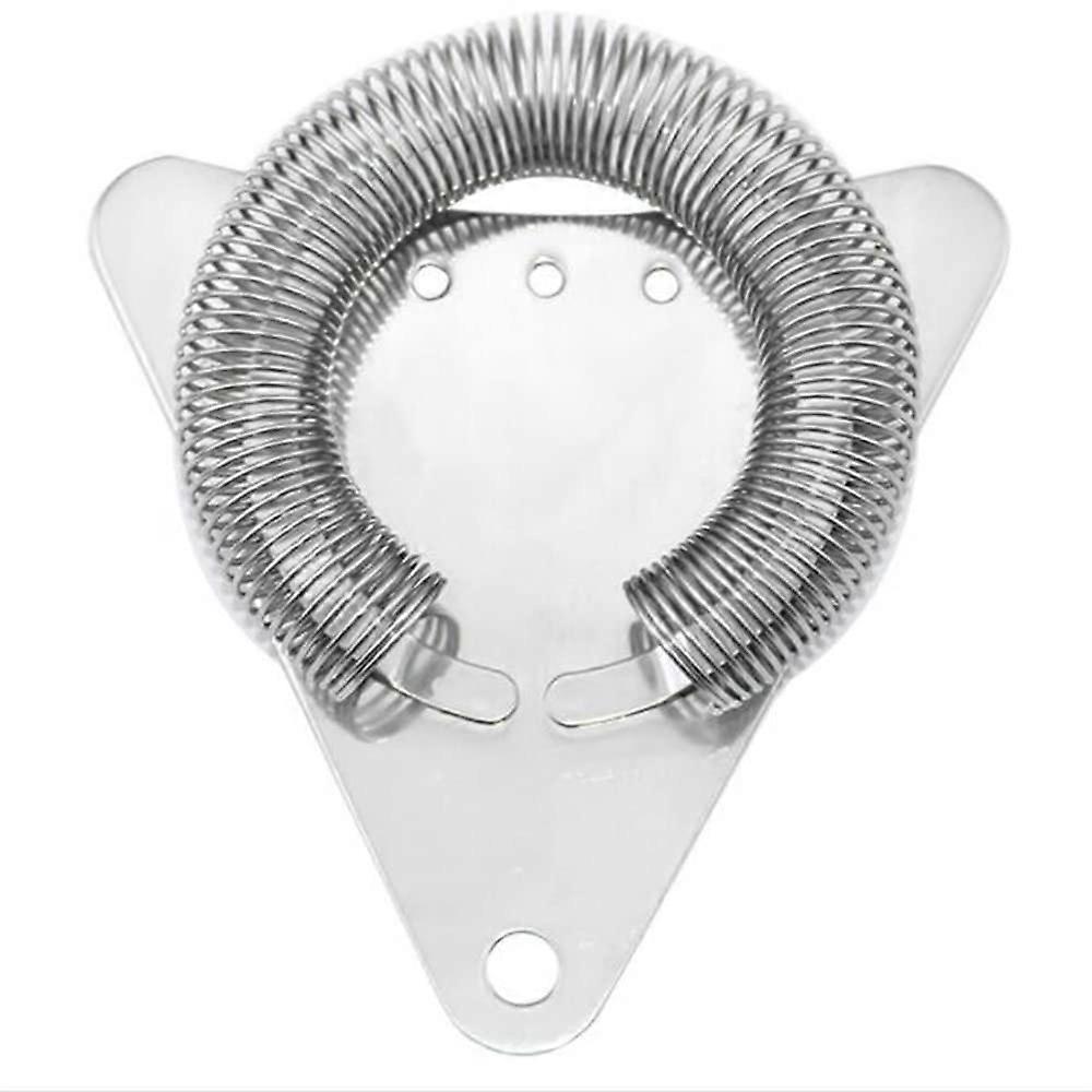 Stainless Steel Ice Filter Triangle Shaped Ice Blocker Bar Cocktail Filter For Bartending