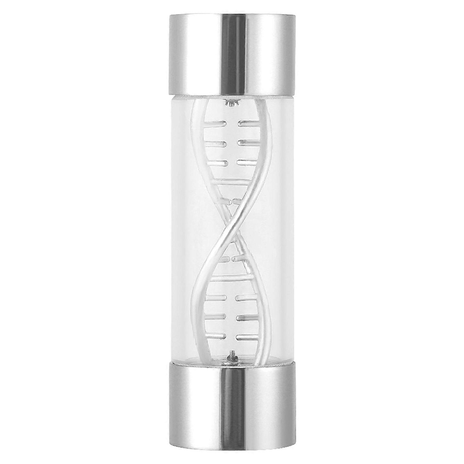 Water Flow Meter Multiple Color Metal Spiral G1/4 Female Thread for Computer Water Cooling(Silver )