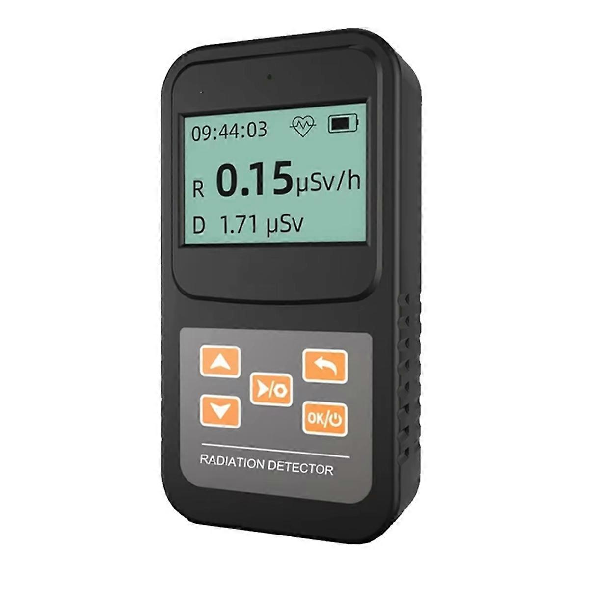 Radiation Detector Dosimeter Geiger Counter Tube Alpha Beta Professional Radioactive Radiation Tester