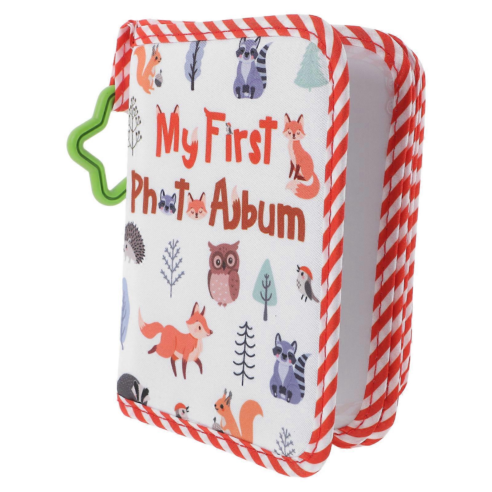 Memory Storage Baby Photo Album 2Pcs For First Year Celebration Documenting Growth Durable Firm Materials 18.80X14.50X2.20CM