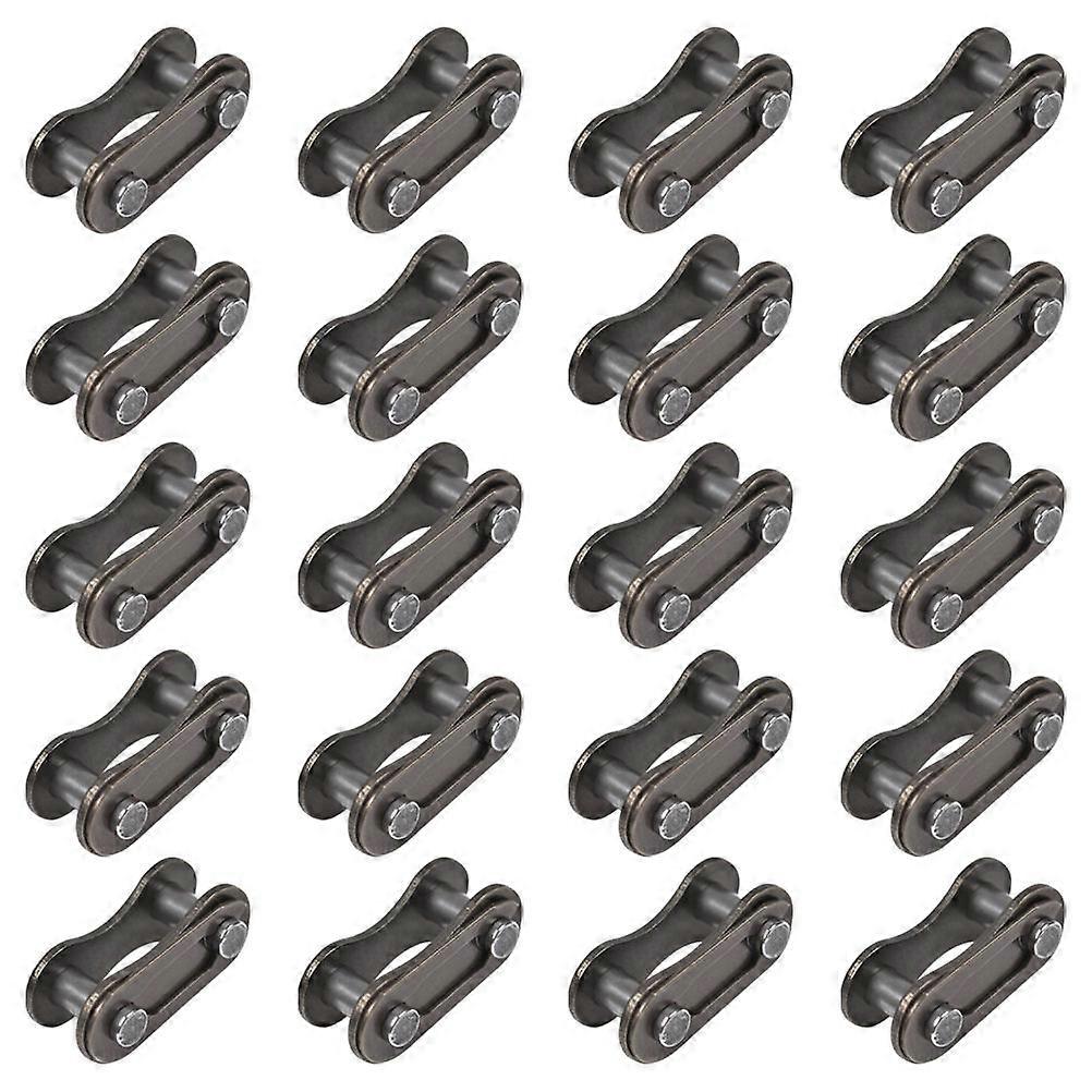 80 Pcs Universal Bike Chain Connector For Single Cyclists Quick Joint Coupling Lightweight Black