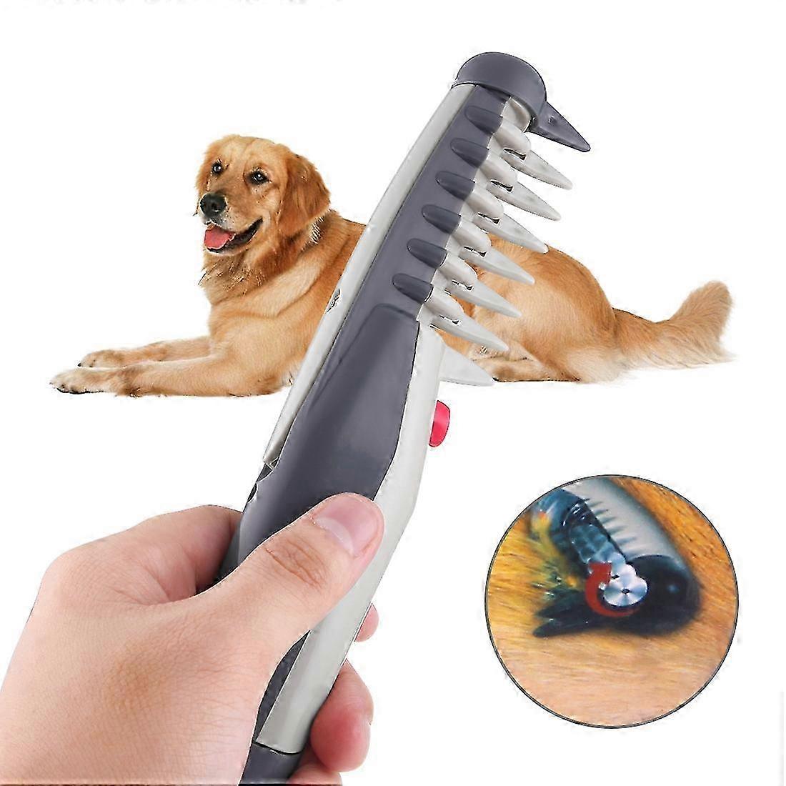 2025 Knot Out Ultimate Pet Electrical Grooming Comb Cut Tangles Tool Scissor Trimmer