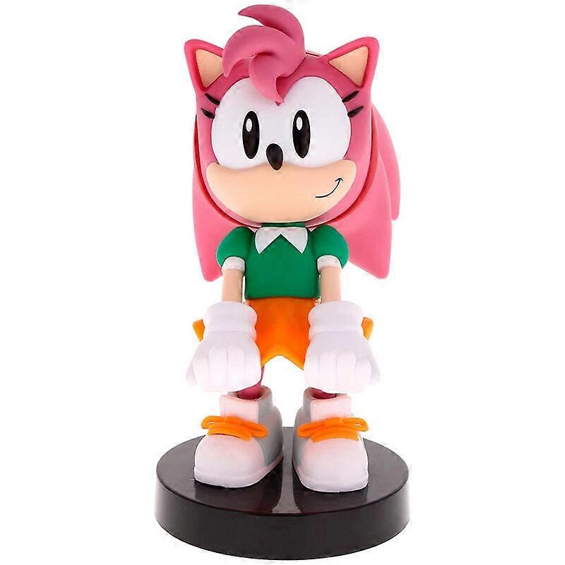 Sonic Amy Rose figure clamp mount, 20 cm screen stand
